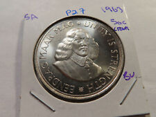 New ListingP27 South Africa 1963 50 Cent Crown Bu