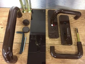 "Normbau" Newman Tonks Architectural Furniture in Brown LOCKSMITHS BARGAIN  - Picture 1 of 6