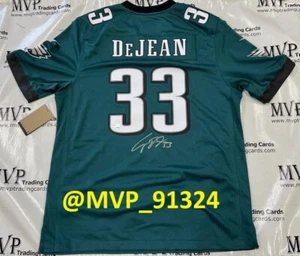 Maglia Fanatics DeJean Cooper Autentica Autografo Philadelphia Eagles Vapor - Foto 1 di 3