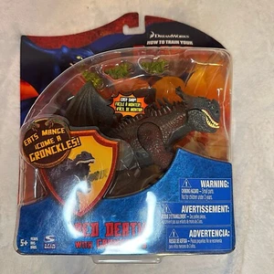 DreamWorks How to train your dragon 2010 spin master toy Red Death with Gronkles - Picture 1 of 5