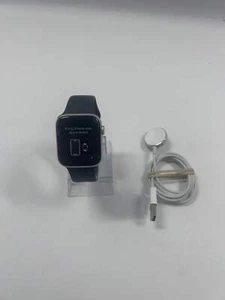 Unlocked Apple Watch SE 2nd Gen 44MM Silver Aluminum Midnight Sport Band A2727 - Photo 1 sur 6