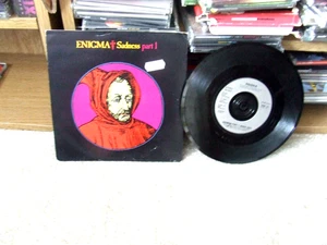 7" SINGLE PICTURE SLEEVE ENIGMA SADNESS PART 1 DINS101 1990 - Picture 1 of 2