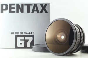 Late Model [ MINT in BOX ] PENTAX SMC Fish Eye 35mm f/4.5 Lens 6x7 67 From JAPAN - Picture 1 of 14