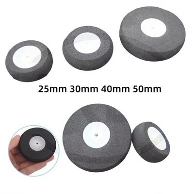 RC Modell Flugzeug Räder Radnaben Fahrwerk Schwamm Rad Reifen Spielzeug 25-50mm - Bild 1 von 2