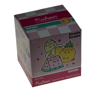 Pusheen Fruit Surprise Plush Blind Box Collectible Toy Gund Gift Sealed Keychain - Image 1 of 3
