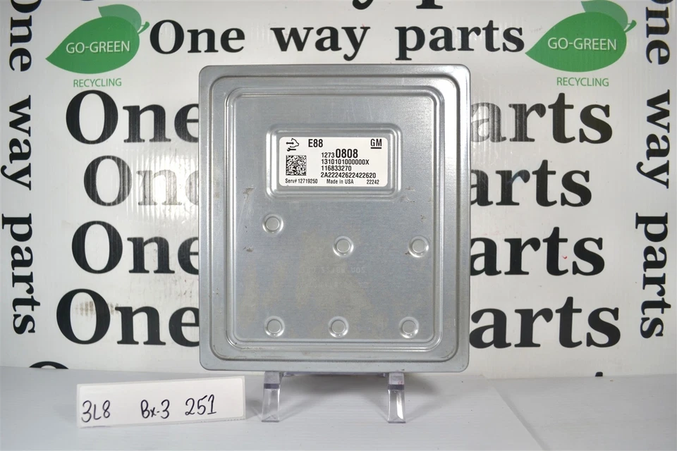 12719250 Chevrolet Malibu 2018-23 unidad de control del motor módulo ECU OEM 3L8 251 B3 Foto 1 de 4