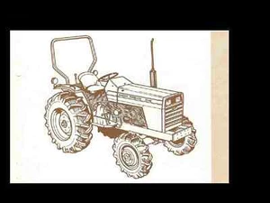 MASSEY FERGUSON MF 1040 PARTS MANUAL 140pg Exploded Diagrams for MF1040 Tractors - Picture 1 of 1