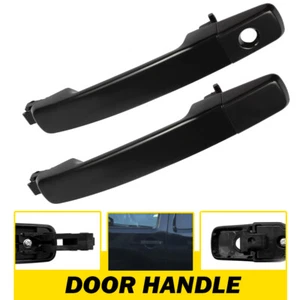 Door Handle For 05-2015 Nissan Frontier Rear Right/Front LH or RH Smooth Black J - Picture 1 of 6