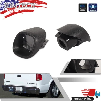 Lámparas de etiqueta de parachoques trasero aptas para Chevy S10 GMC Sonoma 1998-2004 Foto 1 de 4