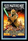 Attack Of The Clones IMAX Star Wars Yoda Movie Poster Double 2 Sided Rolled NEW!