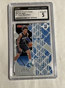2022-23 NBA Hoops We Got Next Paolo Banchero Rookie Magic #1 CGC 5 - Picture 1 of 2