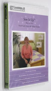 SEW IT UP HOW-TO SERIES Patchwork Duvet & Pillow Shams New DVD KENMORE Sears Co. - Picture 1 of 3