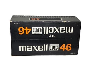 MAXELL UD 46 Ultra Dynamic 46 Box Vintage BOX ONLY - Picture 1 of 3