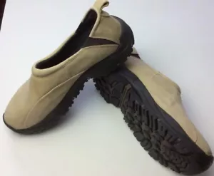 Bass Spunky II Wander-Mokassins Damengröße 11M hellbraun Wildleder Slipper Halbschuh Mokassin - Bild 1 von 10