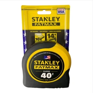 33-740 40 ft STANLEY® FATMAX® Classic Tape Measure - Picture 1 of 1