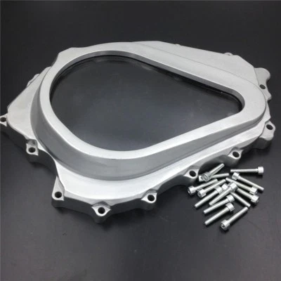 Cubierta de embrague personalizada para Honda CBR 1000RR 2004-2007/2008-2015 CB 1000RR plateada Foto 1 de 4