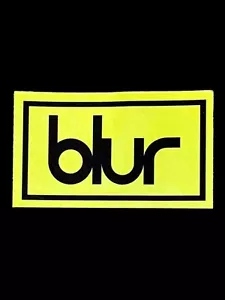Blur Sticker Decal Rock Music 2.5”x 1.5” - Picture 1 of 1