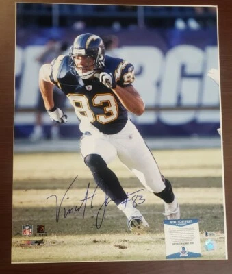 Vincent Jackson Signed 16x20 San Diego Chargers Beckett - Изображение 1 из 2