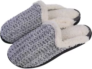 Pupeez Memory Foam Slippers for Women - Fuzzy Cozy Indoor/Outdoor Slides - Picture 1 of 27