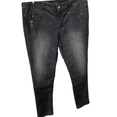 Chaus Sport Size 14 Dark Wash High Rise Jeans ECU - Image 1 of 4