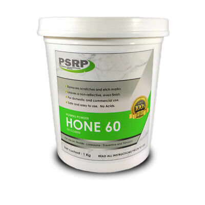 60 Grit Honing Powder Etch Mark Scratch Remover For Calcium Based Stone 1kg • 18.95£