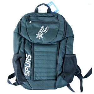 NBA San Antonio Spurs Basketball - Black Topliner Style Backpack Bag