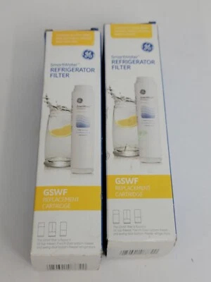 2x Genuine OEM GE Appliance GSWF Replacement Refrigerator Water Filter Cartridge - Image 1 of 4