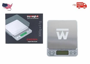 Mini balance numérique TRUWEIGH Engima 3000 g x 0,1 g (argent) - Photo 1/4