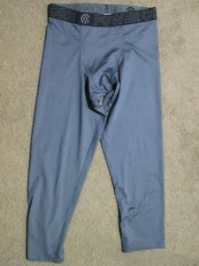 Champion 9 boy's compression power core-new-size L 12-14-gray-inseam 20 in - Picture 1 of 7