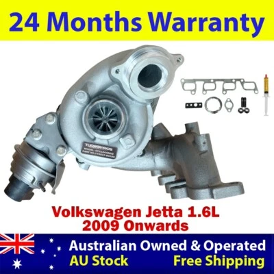 Cargador turbo Billet actualizado para Volkswagen Jetta 1,6 L 2009 en adelante Foto 1 de 4