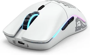 Glorious Model O Wireless Gaming Mouse Matte White RGB 19000 DPI USB C - Picture 1 of 7