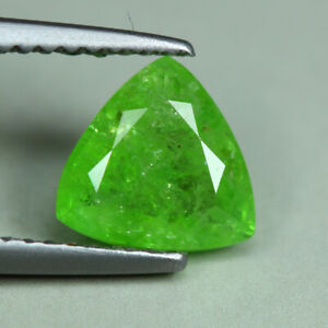 1.54 Cts_Antique Rare_100 % Natural Demantoid-Andradite Green Garnet_Namibia