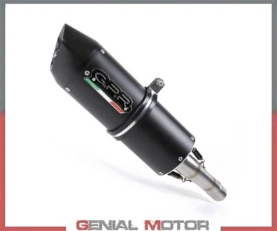 Exhaust terminal GPR FURORE BLACK homologated APRILIA TUONO RSV R 1000 2002 2005 - Image 1 of 3