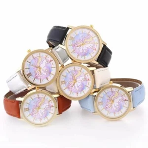 Moda lindo Unicornio Happy Girls Women Wrist Watch Multicolor New Free Ship - Imagen 1 de 6