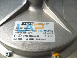 1PCS New For MADAS Relief Valves RG/2MC DN40 Gas pressure regulator 55-100mbar - Picture 1 of 3