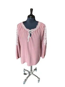 Bass Pro Shop Bob Timberlake Long Sleeve Womens Embroidered Shirt XL - Picture 1 of 5