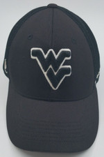 WEST VIRGINIA MOUNTAINEERS ONE SIZE BASEBALL HAT CAP BLACK