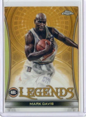2022-23 Topps Chrome NBL Legends Inserto Nº NBLL-7 Mark Davis Foto 1 de 3