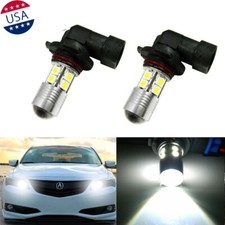 2x 9005 6000K White LED Daytime Running Light Bulbs For Acura ILX TSX MDX TL RL