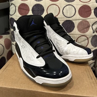 Nike Air Jordan Dub Zero, Blanco/Azul Concord, 311046 106, Talla 10.5 Foto 1 de 4