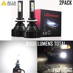 Alla LED Bright Shinning 888 881 Fog Light Bulb Driving Lamp High Visible White - Picture 1 of 12