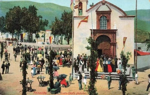 CARTOLINA TENERIFE SPAGNA ESPANA FESTA POPOLARE c1910 111825 U - Foto 1 di 2