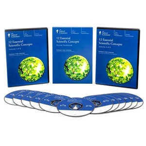 The Great Courses 12 Essential Scientific Concepts DVD New Sealed w/Guidebook - Picture 1 of 2