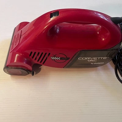 Vintage Eureka Corvette Car Vac Vacuum w/ Box + Accessories - Model 55 WORKS - Image 1 of 4
