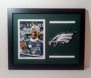 Jalen Hurts Philadelphia Eagles Super Bowl LIX Display Framed 4x6 Football Photo - Picture 1 of 4