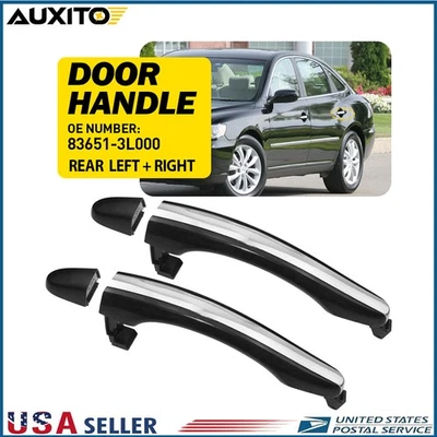 2 задние ручки внешней двери L/R для Hyundai Azera 3,8 л 2006-11 грунтовка пластик D - Изображение 1 из 4