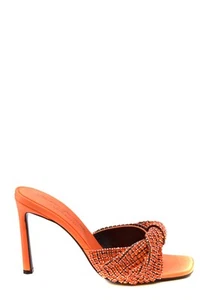 Sergio Red Sandals Orange B01280MFI6256547 ESL2029 - Picture 1 of 6
