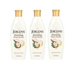 3 PACK Jergens Shea Butter Deep Conditioning Moisturizer 8 oz - Picture 1 of 2