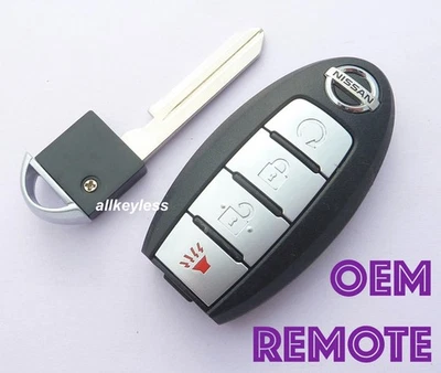 OEM 2017-2019 NISSAN ROGUE prox inteligente entrada sin llave mando a distancia llavero S180144109 Foto 1 de 4