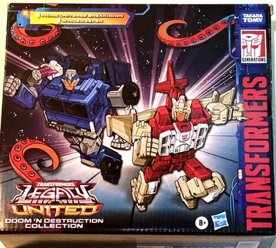 Transformers Legacy United Doom'n Destruction Collection Action Figures 2 Pack - Image 1 of 4
